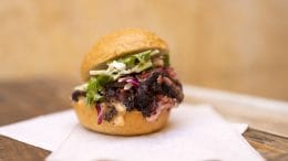 House-Made Pastrami Sliders from Smiling Crocodile at Disney’s Animal Kingdom