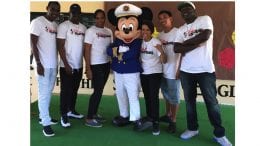 Disney Cruise Line Crew Members Spread Holiday Cheer