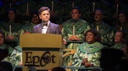 John Stamos Performs in 2018 Candlelight Processional at Epcot at Walt Disney World Resort