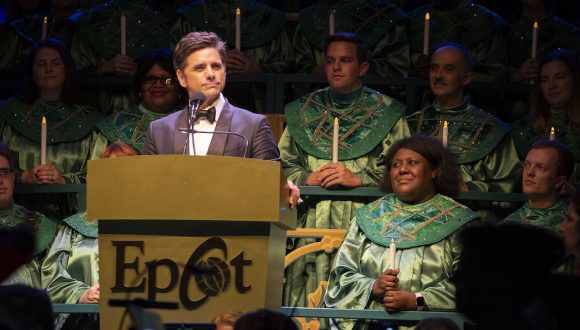 John Stamos Performs in 2018 Candlelight Processional at Epcot at Walt Disney World Resort