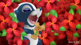 Flower Enjoys Holiday Treats at Walt Disney World Resort