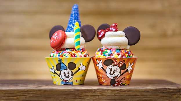 Foodie Guide to Get Your Ears On at Disneyland Resort - Mickey and Minnie Chocolate Chip Cookie Cupcakes