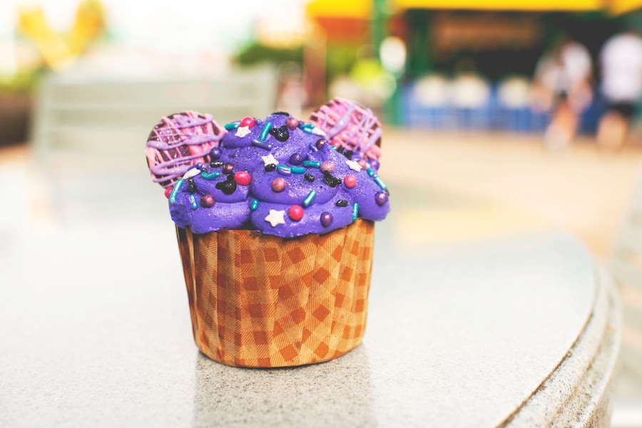 Purple Galaxy Cupcake at Disney’s Art of Animation and Disney’s Pop Century Resorts