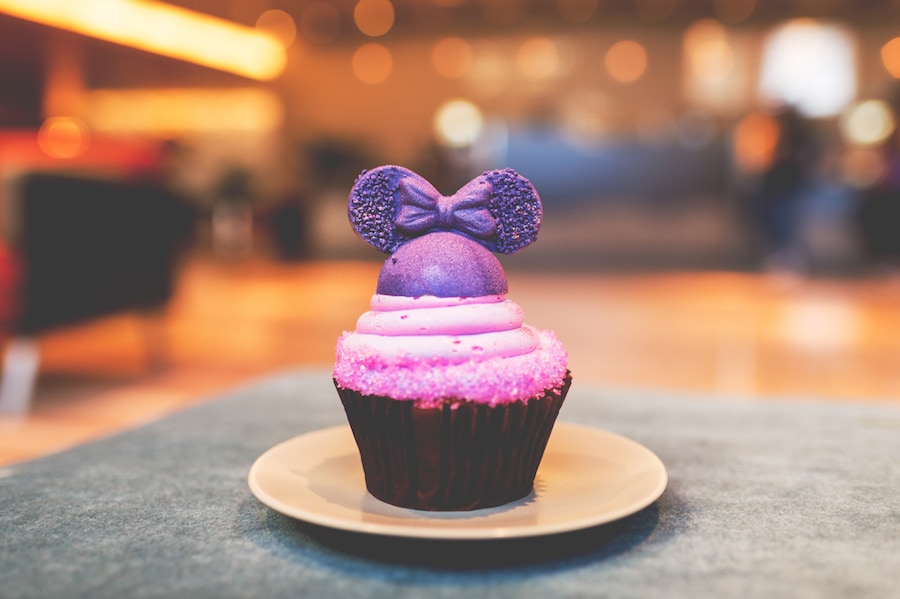 Purple Contempo Cupcake at Contempo Café at Disney’s Contemporary Resort