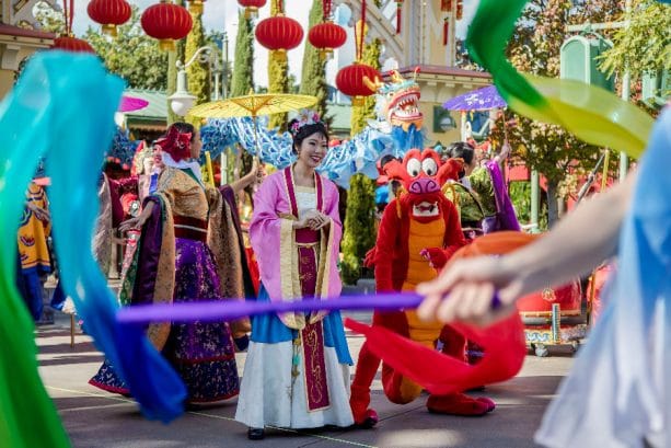 Lunar New Year at Disney California Adventure Park - Mulan's Lunar New Year Procession