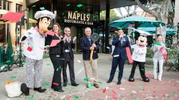 Naples Ristorante e Bar and Napolini Pizzeria grand reveal ceremony