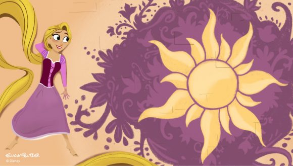 Rapunzel Enjoys the Epcot International Festival of the Arts