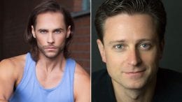 Actors Kevin Massey and Josh Strickland