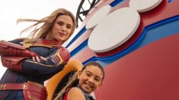 Captain Marvel Lands Aboard Disney Cruise Line
