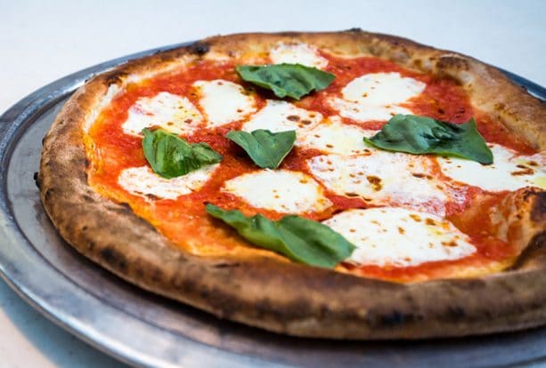create-your-own Neopolitan style pizzas