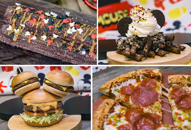 Get Your Ears On â A Mickey and Minnie Celebration food collage