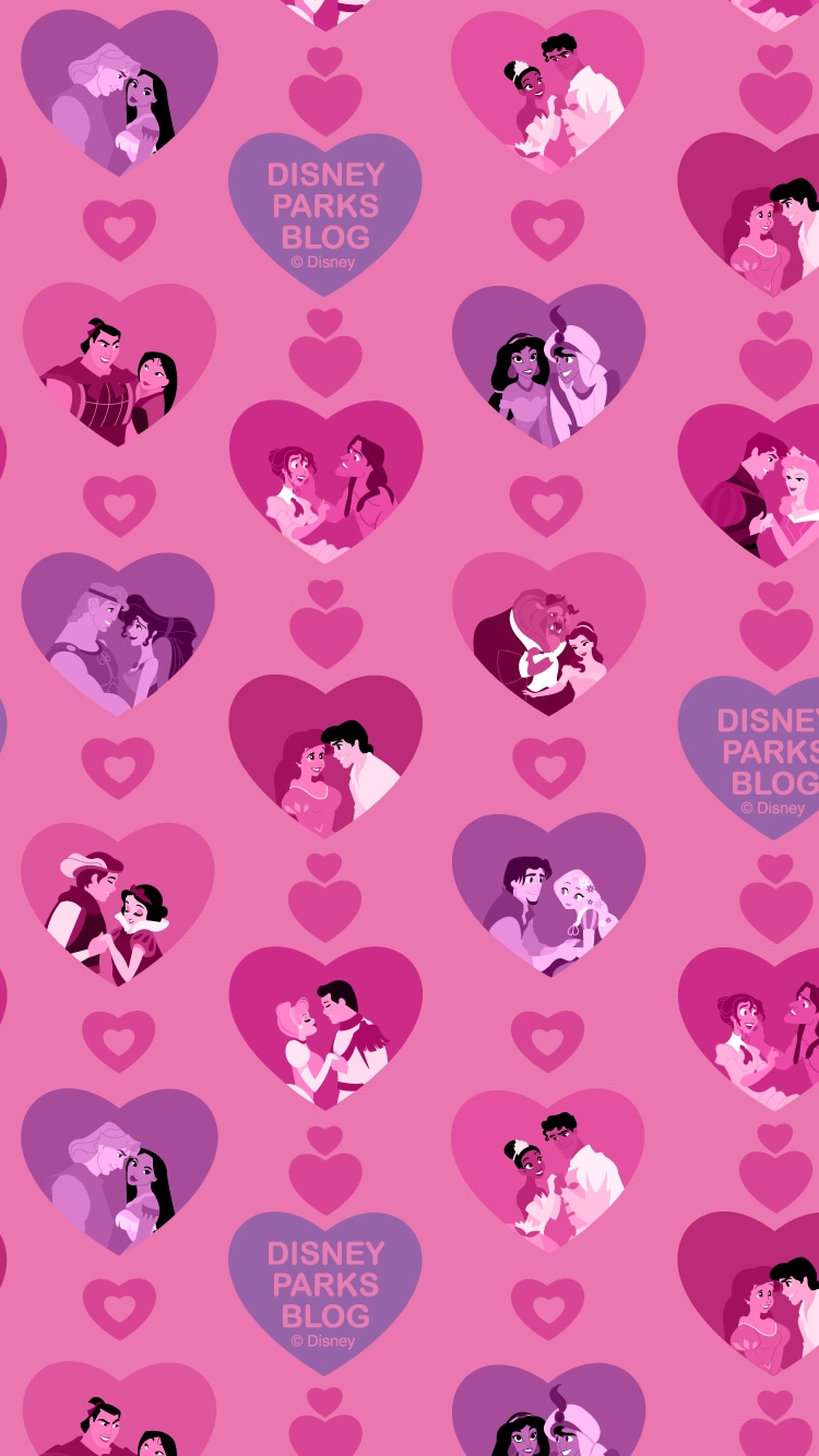 Disney Couples – Valentine's Day 2019 – iPhone/Android | Disney Parks Blog