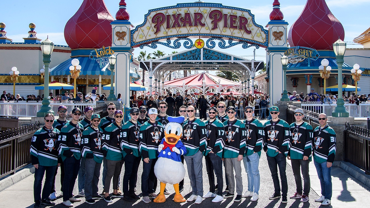 Disney and Anaheim Ducks Fans Celebrated Anaheim Ducks Day at Disney