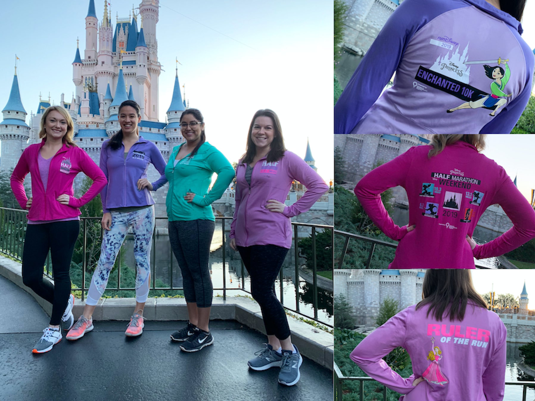 runDisney 2019 Disney Princess Half Marathon Weekend Logo Performance Apparel