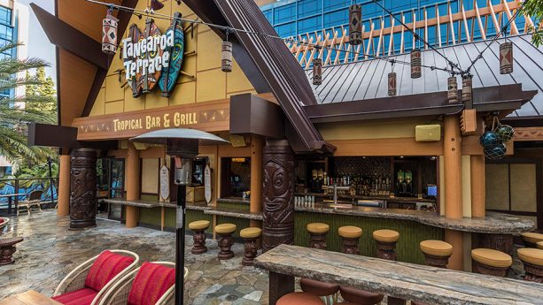 External shot of Tangaroa Terrace Tropical Bar & Grill