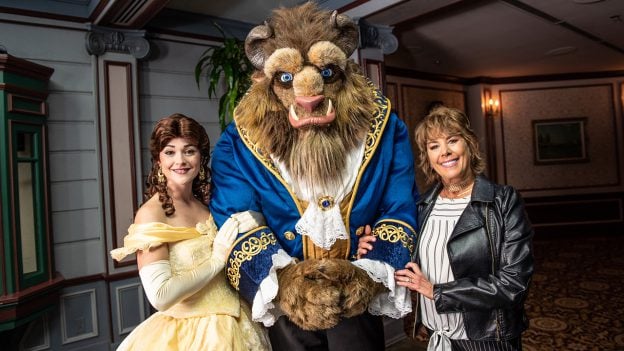‘Beauty & The Beast’ Voice Paige O’Hara Surprises Beast For Valentine’s Day