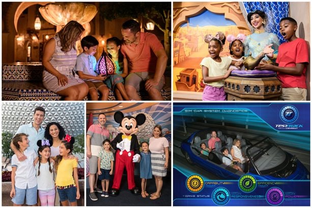PhotoPass collage, Walt Disney World Resort