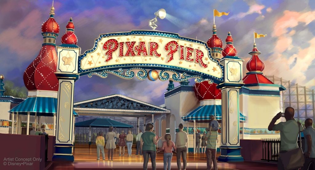 Pixar Pier Opening June 23 at Disney California Adventure Park