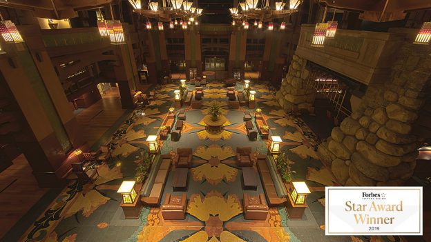 Disney’s Grand Californian Hotel & Spa Earns Coveted Forbes Travel Guide 2019 Star Award