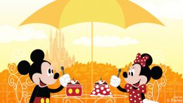 Mickey & Minnie Enjoy Ice Cream Treats