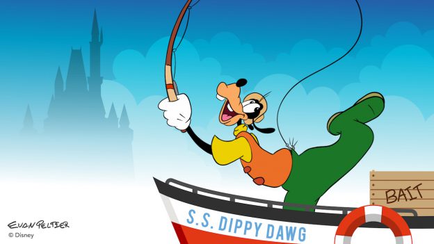 Goofy Goes Fishing at Walt Disney World Resort