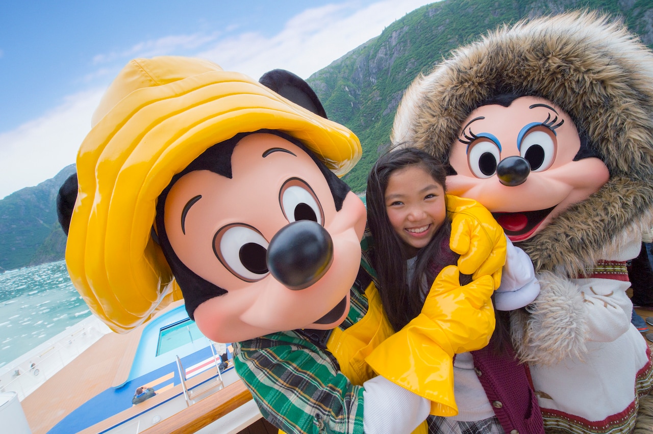 Mickey and Minnie in Alaska