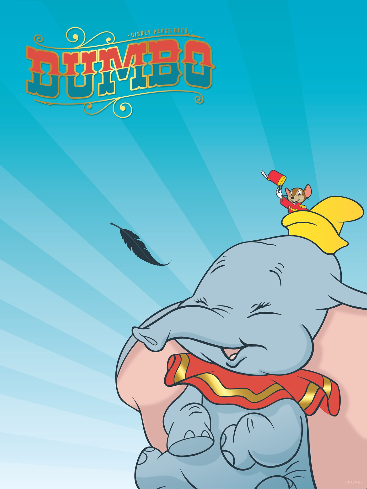 2019 'Dumbo' Wallpaper – Desktop/iPad | Disney Parks Blog