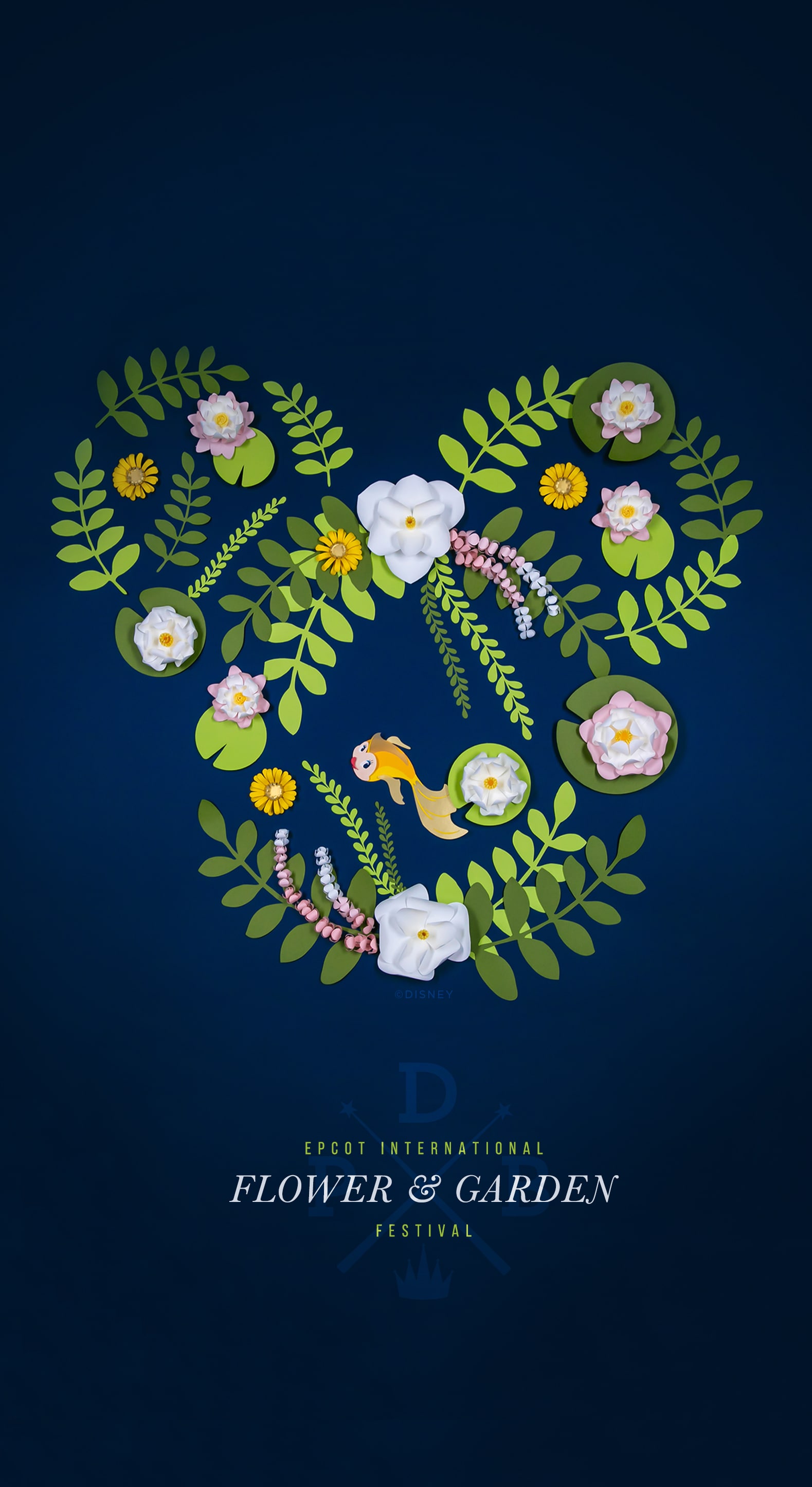 2019 Epcot International Flower Garden Festival Wallpaper