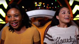 Riding Slinky Dog Dash in Toy Story Land at Disney's Hollywood Studios