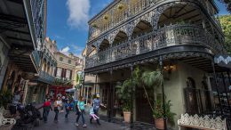 Royal Street in New Orleans Square at Disneyland park