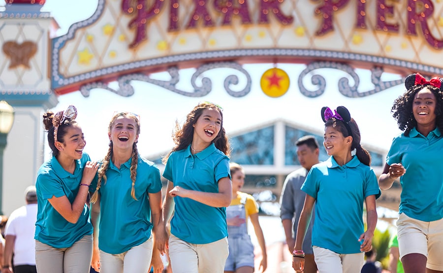 Girl Scouts at Disney California Adventure Park