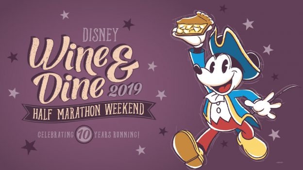 2019 Disney Wine & Dine Half Marathon logo