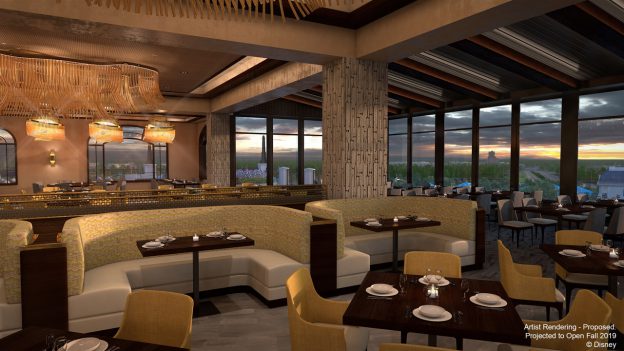 Artist Rendering: Topolino’s Terrace — Flavors of the Riviera, the new, signature rooftop dining experience coming to the proposed Disney’s Riviera Resort
