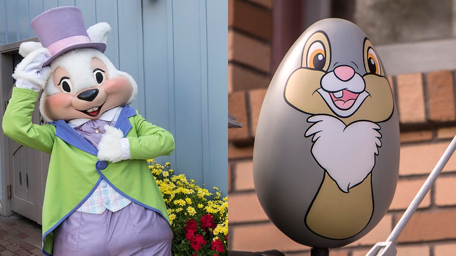 Easter Bunny at Disneyland Resort