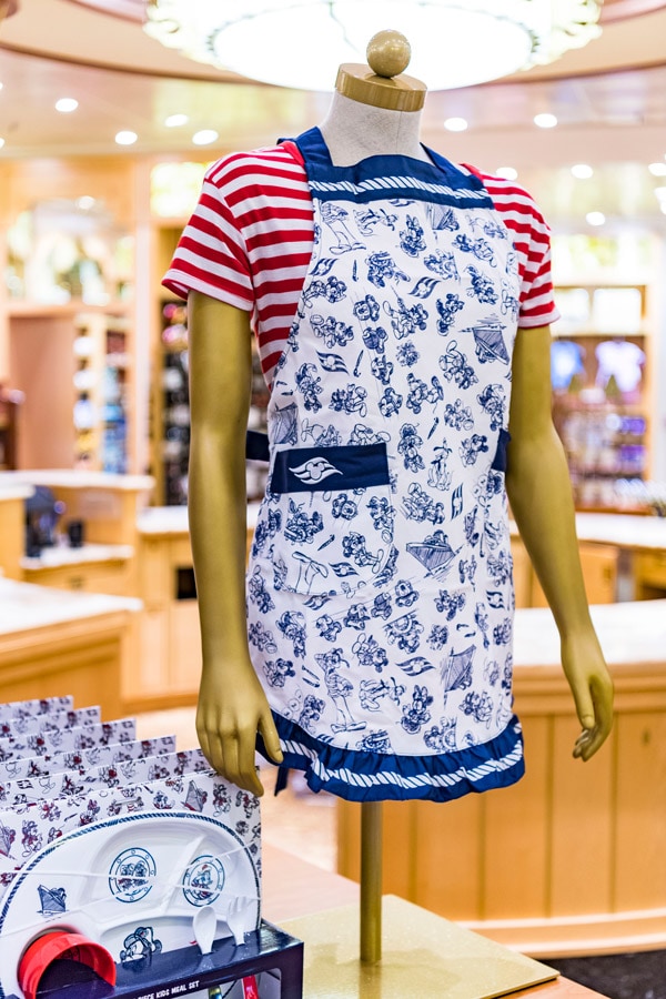 Apron from the Animator’s Palate merchandise collection aboard Disney Cruise Line ships