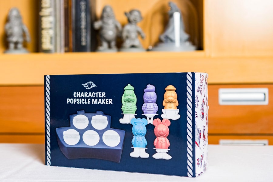 Character Popsicle Maker set from the Animator’s Palate merchandise collection aboard Disney Cruise Line ships