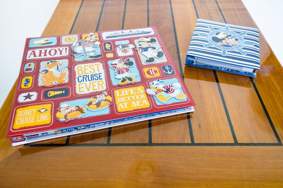 Disney Cruise Line’s exclusive new Characters Ahoy collection - Scrapbook Kit and Photo Album