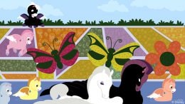 Disney Doodle: Pegasus Explores The Epcot International Flower & Garden Festival
