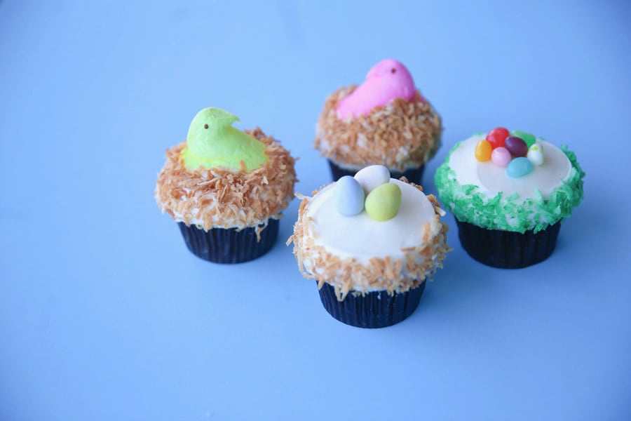 Easter cupcakes from Sprinkles at Disney Springs