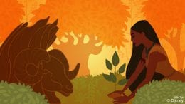 Pocahontas Earns a Green Thumb at Disney’s Animal Kingdom