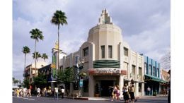 Disney & Co. was inspired by the 1937 Art Deco Ansco Building at 6424 Santa Monica Boulevard (at Cole Avenue). © Disney