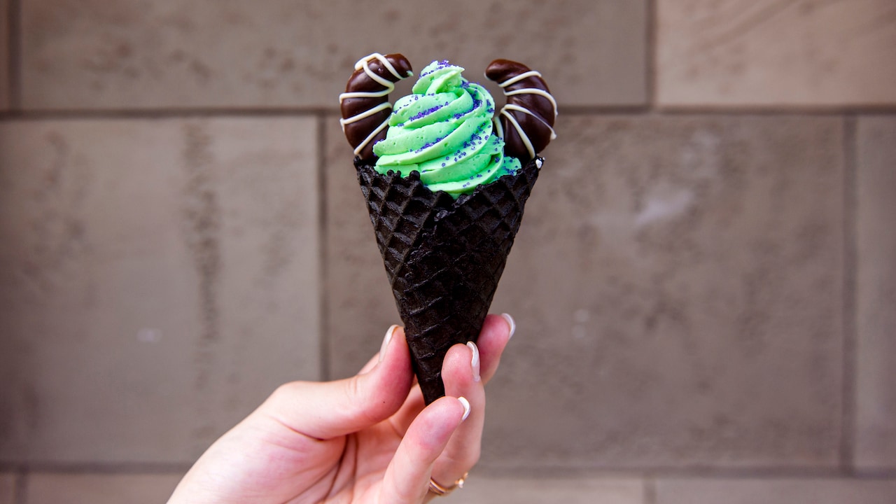 Maleficent Cone from Storybook Treats for Disney Villains After Hours at Magic Kingdom Park
