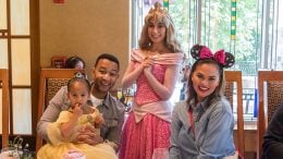 Chrissy Teigen and John Legend treat daughter Luna to new Disney Princess Breakfast Adventures at Disneyland Resort