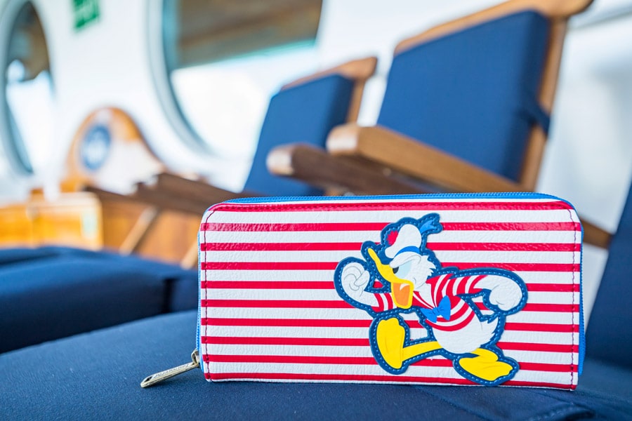 Disney Cruise Line’s exclusive new Characters Ahoy collection - Donald Duck-inspired wallet