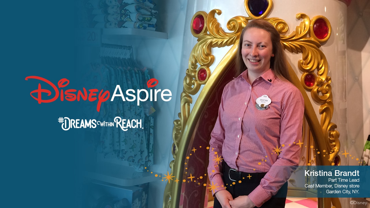Dreams Within Reach Disney Store Cast Member Aims To Better Her Community With Disney Aspire Disney Parks Blog