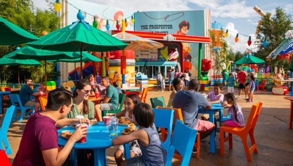 Woody's Lunch Box in Toy Story Land at Disney's Hollywood Studios