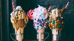 CrazyShake milkshakes from Black Tap Craft Burgers & Shakes