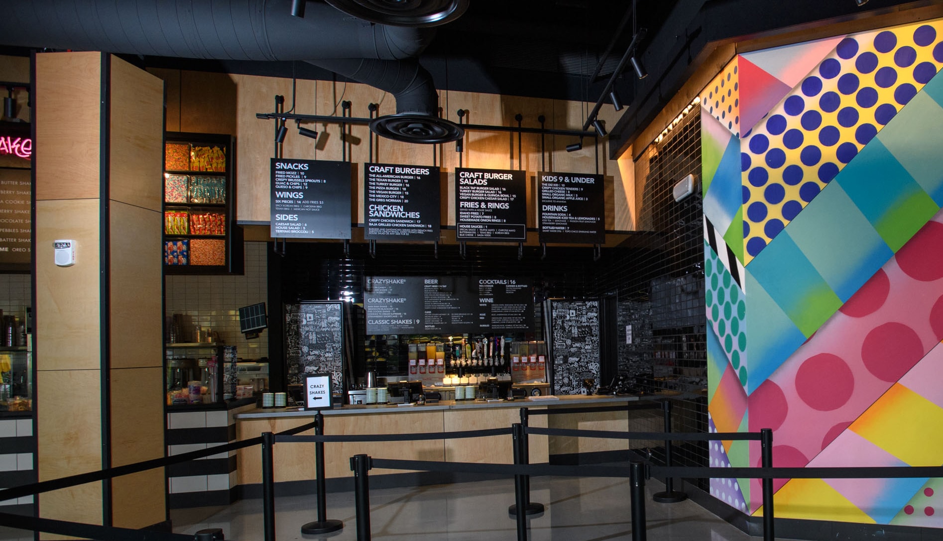 Black Tap interior
