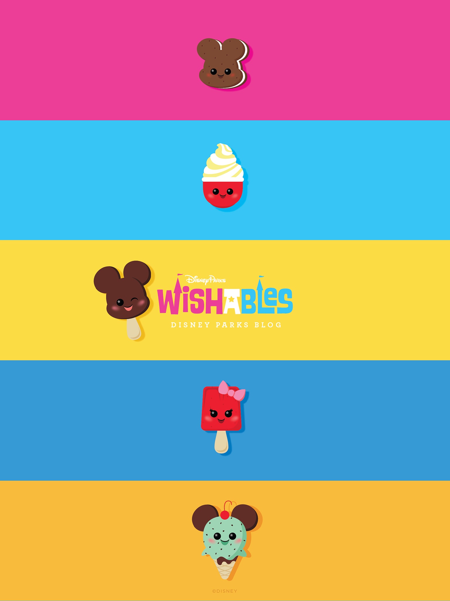 2019 Wishables Wallpaper – Desktop/iPad | Disney Parks Blog1536 x 2049