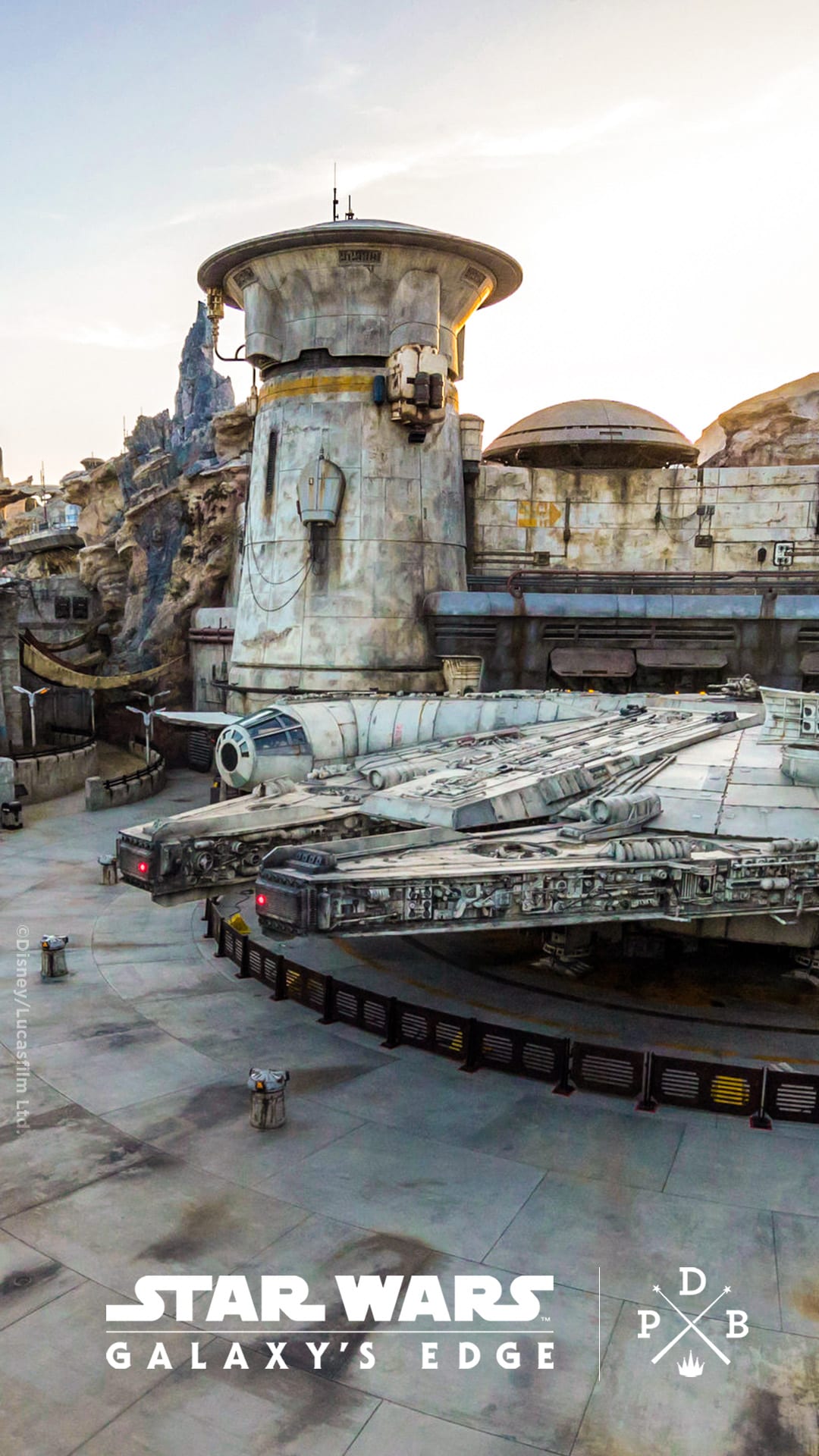 Star Wars Galaxy S Edge At Disneyland Resort Wallpaper Iphone Android Disney Parks Blog